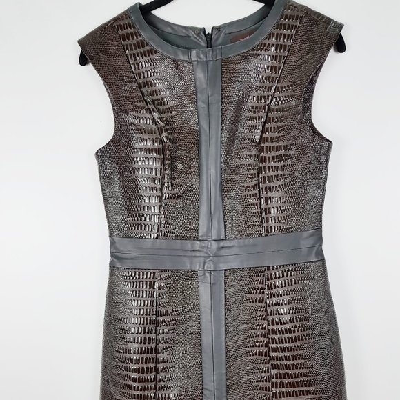 Mark. Leather Dress - Picture 1 of 5